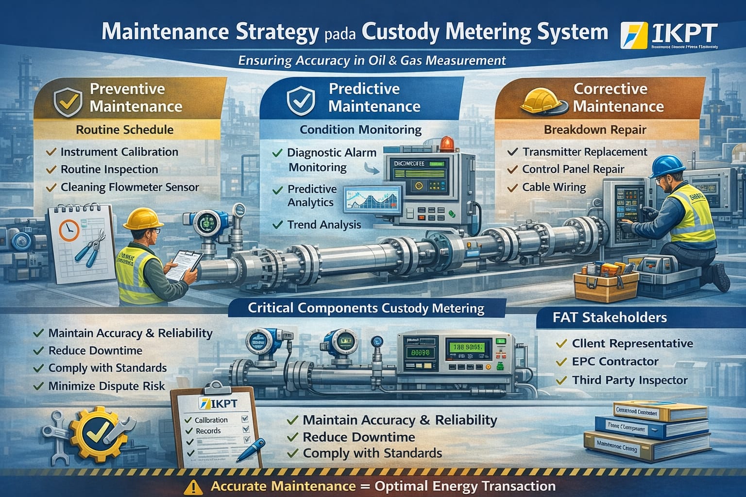 Maintenance Strategi pada Custody Metering System