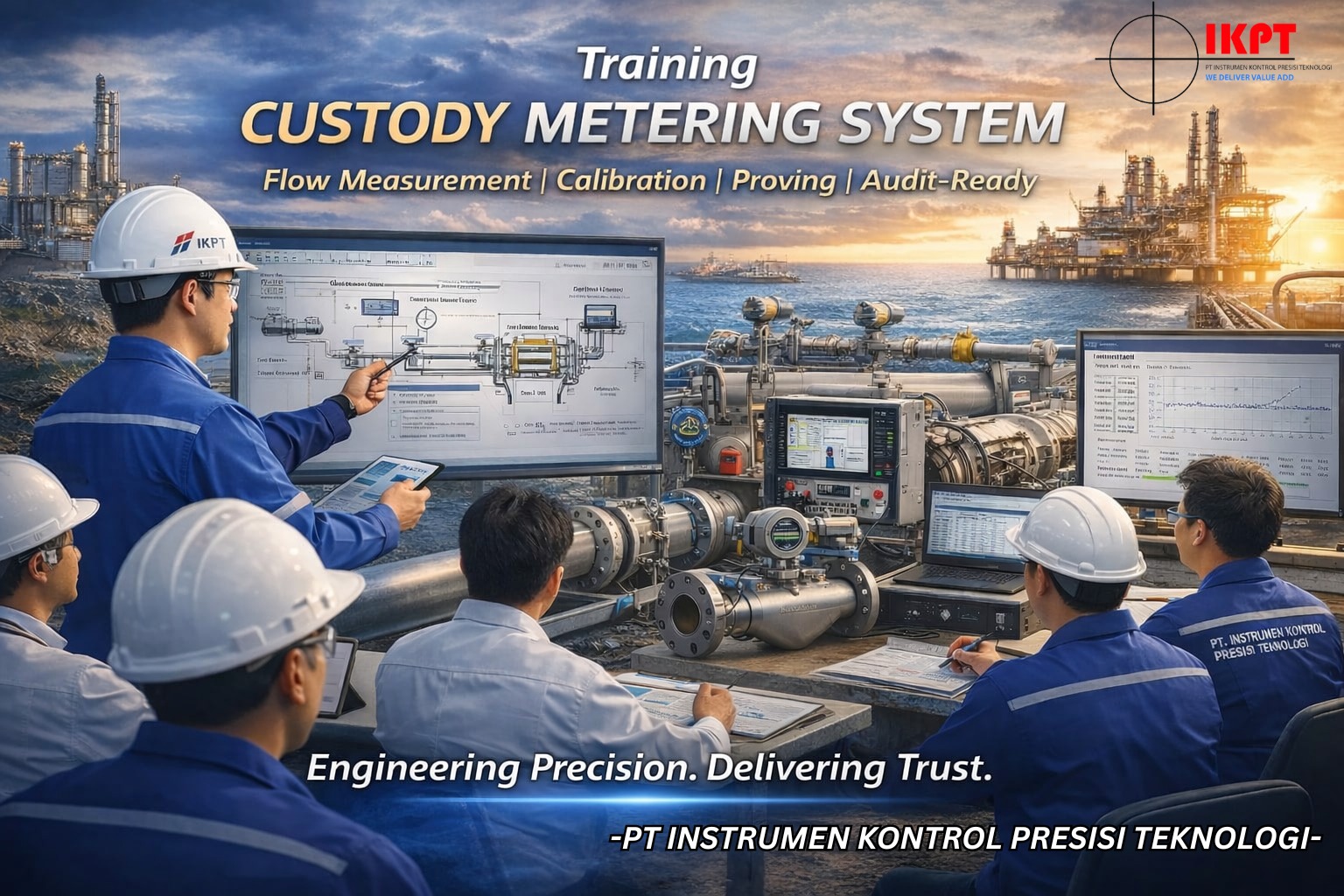 Training Custody Metering System, PT IKPT Komitmen Membangun SDM Kompeten dan Siap Hadapi Tuntutan Industri Energi Modern
