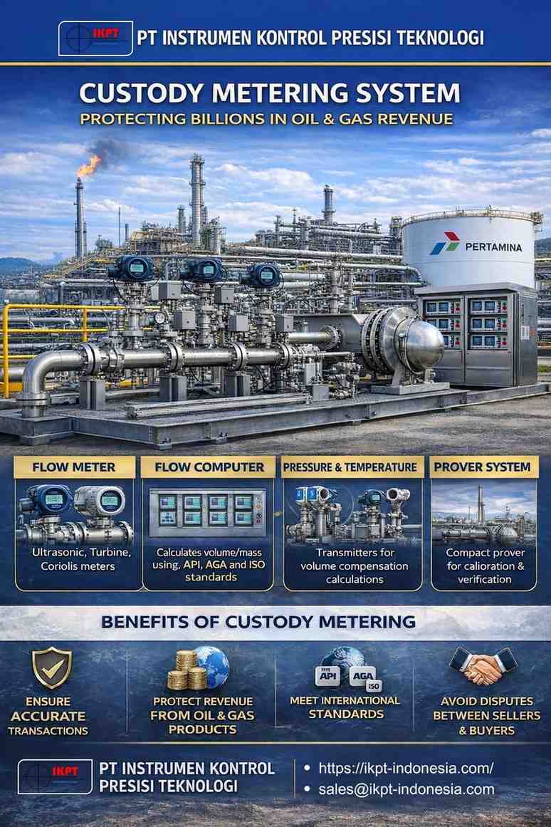 Custody Metering System: The Heart of Oil dan Gas Revenue Measurement