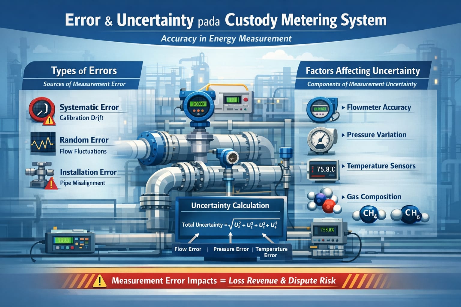 Pentingnya Pemahaman Tentang Error dan Uncertainty pada Custody Metering System